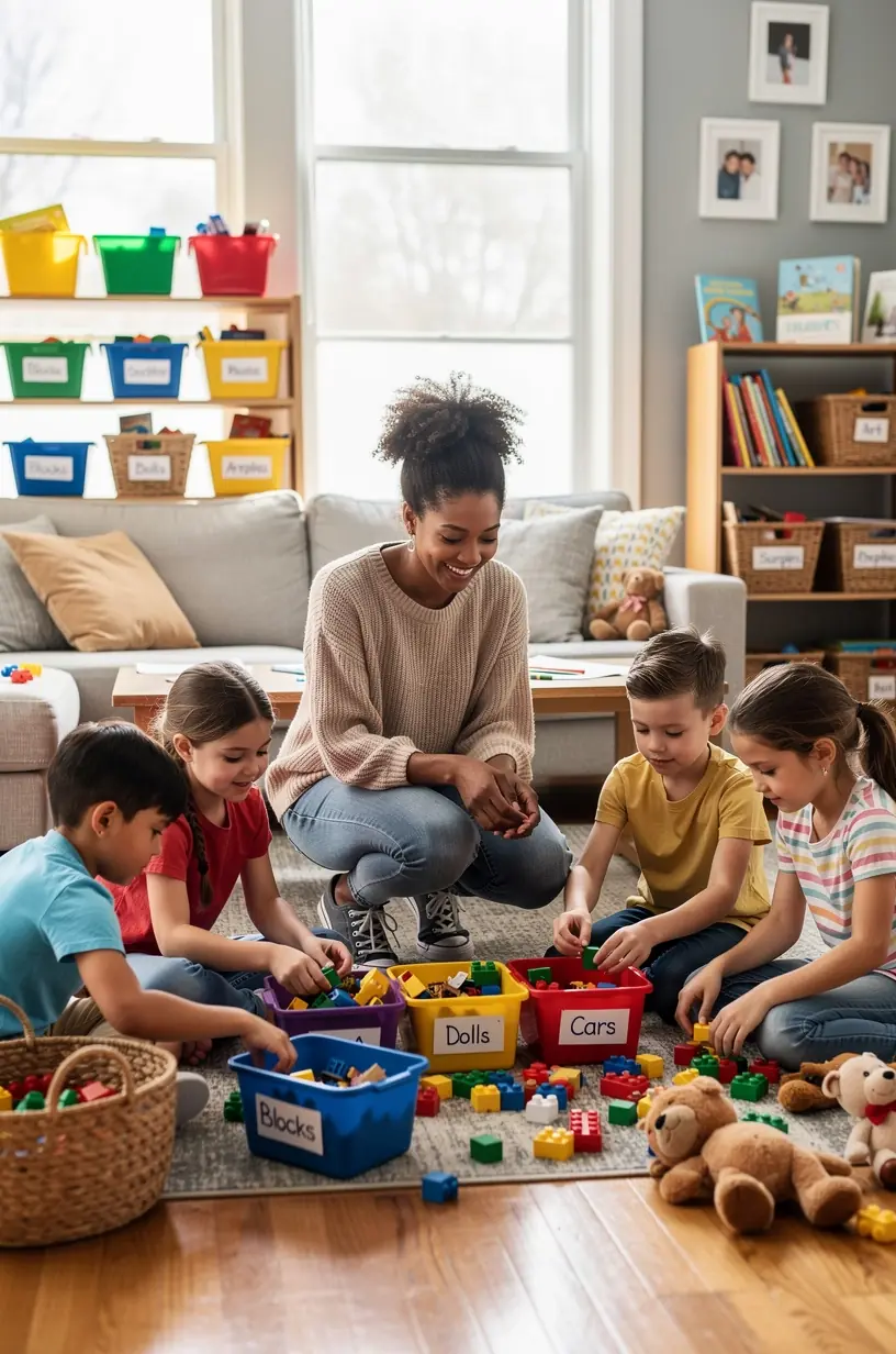 Methods for categorizing household items for better organization